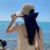 Wide Brim Beach Hats for Women Breathable Sun Hat Bucket Hat Sun Visors Fishing Cap for Travel Picnic Outdoor Summer 2024
