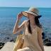 Wide Brim Beach Hats for Women Breathable Sun Hat Bucket Hat Sun Visors Fishing Cap for Travel Picnic Outdoor Summer 2024