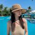Wide Brim Beach Hats for Women Breathable Sun Hat Bucket Hat Sun Visors Fishing Cap for Travel Picnic Outdoor Summer 2024