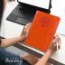 Lined Journal Notebook for Women Men,256 Pages A5 Hardcover Leather Journals for Writing,Travel,Business,Work & School,College Ruled Notebooks for Note Taking,Diary Notepad 5.7"×8.3" orange