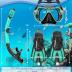 Mask Fins Snorkel Set, Snorkeling Gear with Short Fins for Adults with Panoramic View Mask, Dry Top Snorkel, Adjustable Swim Fins and Travel Bag, Adults Snorkel Gear for Swimming Snorkeling