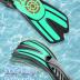 Mask Fins Snorkel Set, Snorkeling Gear with Short Fins for Adults with Panoramic View Mask, Dry Top Snorkel, Adjustable Swim Fins and Travel Bag, Adults Snorkel Gear for Swimming Snorkeling