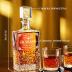 Kollea Birthday Gifts for Husband from Wife, Whiskey Decanter Set with Glasses & Whiskey Stones, Personalized Romantic Anniversary Weeding Stuff Presents for Men Him, for Whiskey Bourbon Liquor Vodka