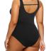Yonique Plus Size One Piece Swimsuits for Women Tummy Control Bathing Suits Full Coverage Swimwear