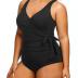 Yonique Plus Size One Piece Swimsuits for Women Tummy Control Bathing Suits Full Coverage Swimwear
