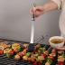 Grill Tools Set,Stainless Steel Grill Set for Men, 6pc BBQ Tools Grilling Accessories Kit with Spatula,Fork,Knife,Brush,Tongs & Carry Bag Grill Utensils Set for Outdoor Grill