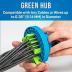 Jonard Tools CCB-2534 Cable Comb Cable Organizing Tool Set