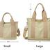Small Tote Bag with Zipper Tote Bag for Women Canvas Crossbody Bag Shoulder Bag Satchel Hobo Bag Messenger Bag 2024