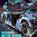 Super Plated Sports Car Building Kits, Adult Collectible Model and Race Engineering Toy Set, 1:10 Scale Electric Driftable Remote Control Sports Car for Adults Men Teens