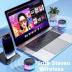 LENRUE Portable Bluetooth Speakers with Colorful Lights, Loud Sound, Small Bluetooth Speaker with Wireless Stereo Pairing, Mini Gifts for Kids, Teen, Girls, Boys, Women