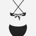 CUPSHE Bikini Set for Women Two Piece Swimsuits V Neck Low Rise Crisscross Back Self Tie Spaghetti Straps