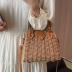 Cross Body Handbags for Women Straw Woven Beach Bag 2024 Summer Handmade Purses Wicker Rattan Bag Holiday