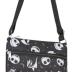 Disney Crossbody Bags For Women, Nightmare Before Christmas Gift, Jack Skellington Movie Black Vegan Small Sling Bag, Shoulder Bag, Travel Purses for Women, Everyday Halloween Passport, Adults & Teens