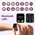 RUIMEN Smart Watches for Women Men (Answer/Make Calls) Compatible with iPhone/Android Phones, 1.85" HD Screen Fitness Tracker Heart Rate Monitor 100+ Sports Tracker Watch Waterproof (Purple)