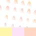 Summer Press on Nails,Short Almond False Nails Kit,Multicolor French Tip Fake Nails,Glossy Acrylic Artificial Nails for Women Daily Wear,Reusable Full Cover Stick on Nails Natural Glue on Nails 24Pcs