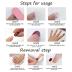 Summer Press on Nails,Short Almond False Nails Kit,Multicolor French Tip Fake Nails,Glossy Acrylic Artificial Nails for Women Daily Wear,Reusable Full Cover Stick on Nails Natural Glue on Nails 24Pcs