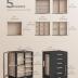 SONGMICS Jewelry Box 360° Rotating, Jewelry Storage Case with 5 Drawers, Jewelry Organizer, Glass Window, Spacious, Vertical Jewelry Storage, Open Design, Great Gift, Graphite Black UJBC170B01