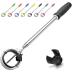 Golf Ball Retriever, Golf Ball Retriever Telescopic for Water with Spring Release-Ready Head, Ball Retriever Tool Golf with Locking Clip, Grabber Tool, Golf Accessories Golf Gift for Men