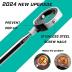 Golf Ball Retriever, Golf Ball Retriever Telescopic for Water with Spring Release-Ready Head, Ball Retriever Tool Golf with Locking Clip, Grabber Tool, Golf Accessories Golf Gift for Men