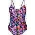 CUPSHE Women's One Piece Swimsuits Bathing Suits Cutout V Neck Tummy Control Adjustable Straps O Ring