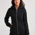 Trendy Queen Womens Zip Up Hoodies Fleece Jackets Oversized Sweatshirts Fall Fashion Outfits Sweaters Winter Clothes Black L