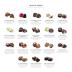 Godiva Chocolatier Gourmet Chocolate Gold Gift Box - 72-Piece Assortment with Ganaches, Nuts, Caramels, Pralines in Milk, White, Dark Chocolate Shells - Quality Assorted Chocolate Candy Box with Gold Ribbon