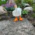 Gladyell Funny Middle Finger Resin Garden Statue, Home Decoration Sculpture for Office Desk Gift