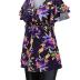 Fanuerg Women's Tankini Swimsuits Ruffled Flowy Tankini Tops with Boy Shorts Swimwear Tummy Control Two Piece Bathing Suits