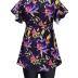 Fanuerg Women's Tankini Swimsuits Ruffled Flowy Tankini Tops with Boy Shorts Swimwear Tummy Control Two Piece Bathing Suits