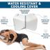 ComfiLife Knee Pillow for Side Sleepers – Cooling Leg Pillow for Side Sleeping – Knee Pillow with Strap for Hip Pain, Back Pain, Sciatica Pain Relief – Memory Foam Hip Pillow Contour Design