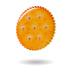 Cracker Golf Ball Marker with Magnetic Hat Clip, Premium Golf Accessories & Funny Golf Gifts for Men Women Golfers