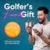 Cracker Golf Ball Marker with Magnetic Hat Clip, Premium Golf Accessories & Funny Golf Gifts for Men Women Golfers