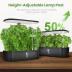 Indoor Garden Hydroponics Growing System 12 Pods, Indoor Herb Garden with LED Grow Light, Adjustable Height Up to 12inch, Hydroponics for Family