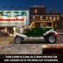 FUNWHOLE Vintage-Car Lighting Building-Bricks Set - Steampunk Vintage Vehicle LED Light Construction Building Model Set 282 Pcs for Adults and Teen