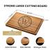 Personalized Wedding Cutting Board, Custom Monogram Engraved Charcuterie Board, Anniversary Gift for Couple, Bridal Shower Gift Ideas, 50th Anniversary Gift for Her, USA Hand Crafted