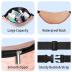 Funny White Elephant Gifts Beer Belly Fanny Pack Gag Gift Hairy Belly Bag Hilarious Christmas Stocking Stuffers for Men, Coworkers, Friends, Dad, Grandpa, Grandma, Women