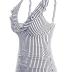 Yonique Women's Tankini Top Only Tummy Control Bathing Suit Top Ruffle Swimsuit Top V Neck Swim Tank Top No Bottom