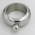 CNFLASK 3.5oz Mirror Polished Silver Bracelet Flask 304 Stainless Steel Bangle Shaped Drinking Flask With Funnel