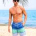 SILKWORLD Mens Swimming Shorts Quick Dry Beach Trunks Swimwear with Mesh Lining