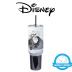 Silver Buffalo Disney Nightmare Before Christmas by Tim Burton Jack Skellington Hill and Moon Stainless Steel Tumbler with Handle and Straw, Fits in Standard Cup Holder, 40 Ounces
