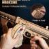 ROKR 3D Wooden Puzzles for Adults-Rubber Band Toy Tommy Gun-Model Kits to Build for Adults-Wood Puzzles Adult-Hobbies for Men-Gift Idea for Christmas
