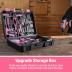 Pink Drill Tool Kit Set: 20V Cordless Power Drill Tool Box with Battery Electric Drill Driver for Men Home Hand Repair Basic Toolbox Tools Sets Drills Case