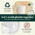 Chic Leaf Party Supplies Tableware 340 Pcs Bulk Pack for 45 Guests - 100% Biodegradable Palm Leaf Disposable Dinnerware Set, Sturdy 10'' & 7'' Plates w/ 10 Oz Cups, Napkins, Forks, Knifes & Spoons