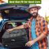 2 Layer Golf Trunk Organizer with Active Carbon Fabric - Golf Shoe Bag for Shoes, Balls, Tees, Clothes, Gloves, Golf Accessories Fathers Day Dad Gifts for Men from Daughter Son Wife