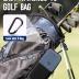 Odor-Proof Golf Glove Holder Case for Men with Glove Shaper - Fits Golf Club Bag, Golf Organizer Storage for Phone, Tees, Divot Tool, Ball Markers, Golf Accessories, Golf Father Day Gifts for Men