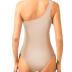 Tempt Me Women One Piece Swimsuits Tummy Control One Shoulder Bathing Suits Ruched Asymmetric Swimwear