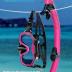 Snorkeling Gear for Adults, Kwambiri Dry-Top Snorkel Mask, 180°Panoramic Wide View Snorkel Mask Adult Snorkel Set for Snorkeling Scuba Diving Swimming Travel