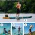 DAMA 11'6"×35"×6" Extra Wide Inflatable Paddle Board, Stand Up Paddle Board for Fishing, Sup Board for Family Travel, All Round Paddle Boards for Adults for Sea Lake with Camera Mount