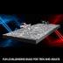 Star Trench 3D Wars Run Wall Art Craft Kit, Micro Brick Framed, Creative Activity Hobbies for Teens and Adults, DIY Home, Office Decor, Suitable for Kids 8+