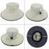 EINSKEY Women's Ponytail Sun Hat, Packable Wide Brim Large Head Bucket Hat for Fishing Hiking Gardening Safari Beach Pool